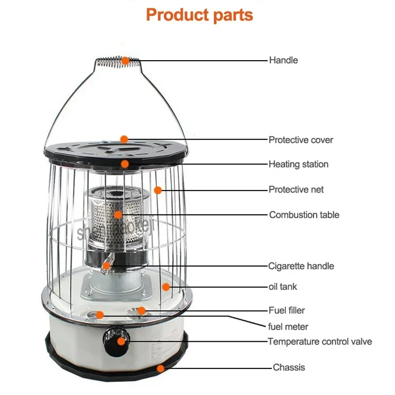 เครื่องทำความร้อนแบบพกพา ทนทาน - Home Cooking Heater บทวิจารณ์และราคา