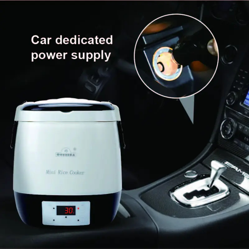 12 V/24 V/220 V รถหม้อหุงข้าว  - Home Cooking Heater บทวิจารณ์และราคา